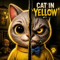 Cat in Yellow