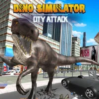 Play Dino Simulator City Attack now!