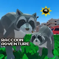 Raccoon Adventure: City Simulator 3D