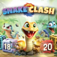 Play Snake Clash now!