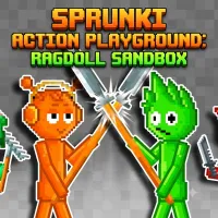 Sprunki Action Playground: Ragdoll Sandbox
