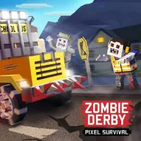 Play Zombie Derby: Pixel Survival now!